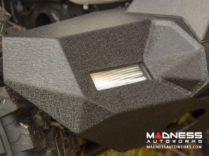 Jeep Wrangler JL Trailchaser Front Aluminum Bumper w/ Aluminum Fender Flares - Option 9 - Aluminum